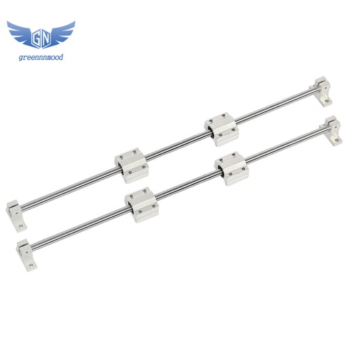 2pcs 10mm 500mm - 2pcs, linear